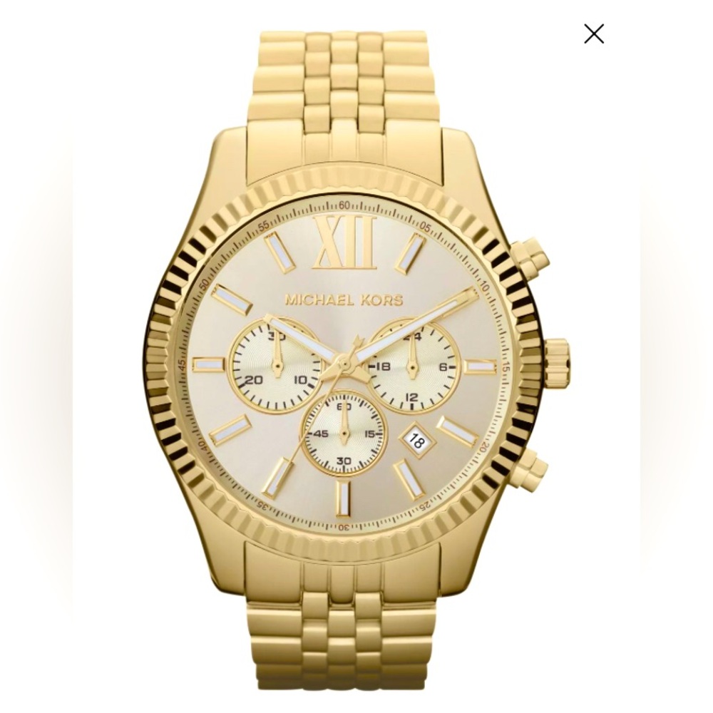 Michael Kors Lexington Stainless Steel Watch